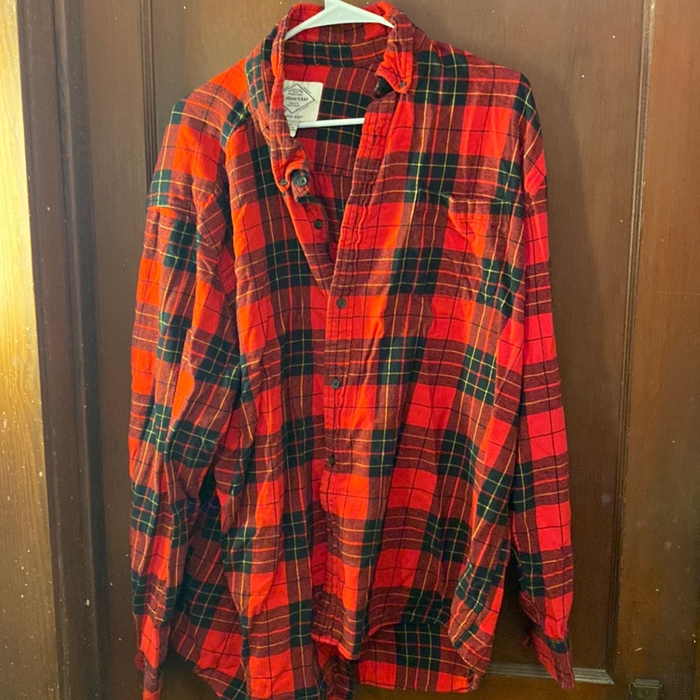 2X Mens Flannel shirt